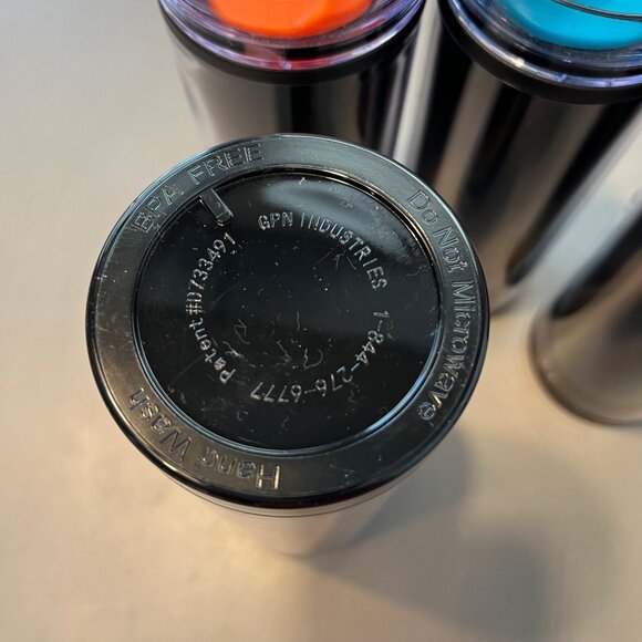 4 Carnival Cruise Ship NEW Souvenir Port Photo Display Cups Lids - Picture 9 of 11